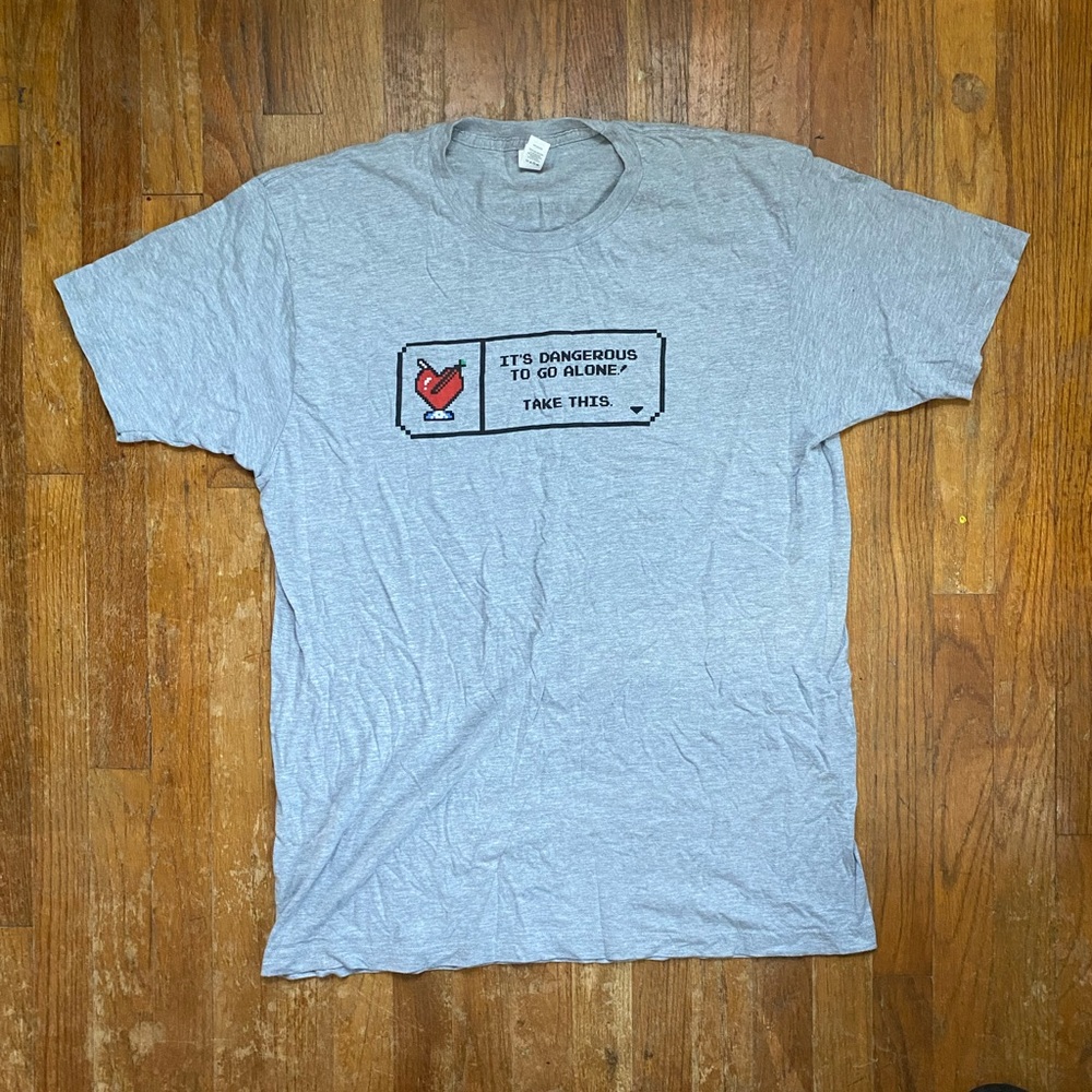 Cannabox exclusive graphic t-shirt, Zelda reference.